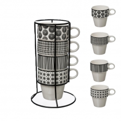 COFFRETB DE 4 MUGS SUR RACK...