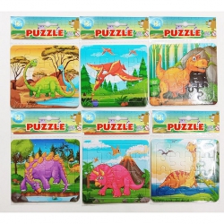 PUZZLE DINOSAURE 16 PCS...