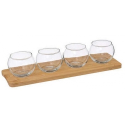 SET APERITIF BAMBOU 5 PIECES