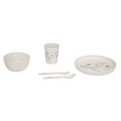 SET REPAS RECYCLE 5 PCS SEA