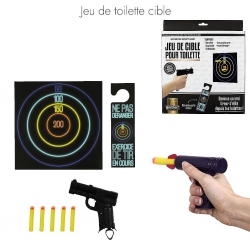 JEU DE CIBLE DE TOILETTES