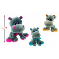PELUCHE  HIPPOPOTAME H27 CM