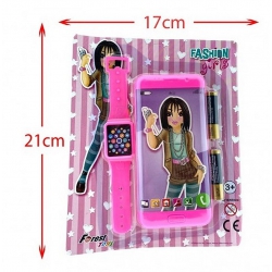 PANOPLIE TELEPHONE AVEC MONTRE