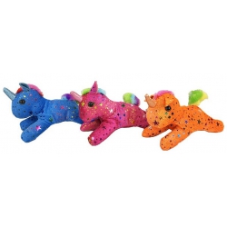 PELUCHE LICORNE FLUO 23 CM
