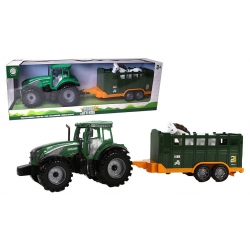 TRACTEUR REMORQUE VERT 44...