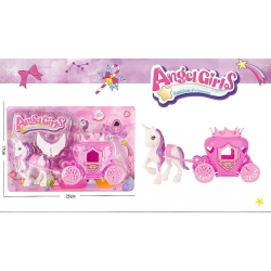 PANOPLIE LICORNE AVEC CARROSSE