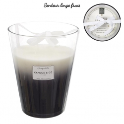 BOUGIE PARFUMEE VASE NOIR...