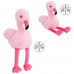 PELUCHE FLAMANT ROSE 25 CM