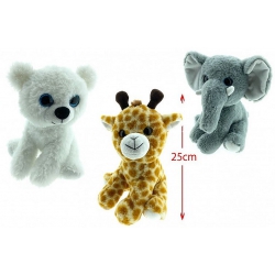 PELUCHE ANIMAL JUNGLE 25 CM