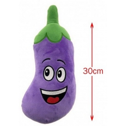 PELUCHE AUBERGINE 30 CM
