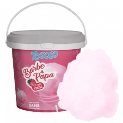 SEAU DE BARBE A PAPA FRAISE...