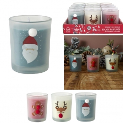 BOUGIE PARFUMEE POMPON DE NOEL