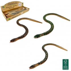 SERPENT BOIS ARTICULE 50 CM