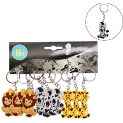 PORTE CLE ANIMAL ZOO 5 CM