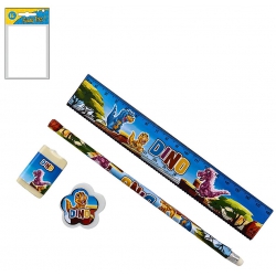 SET PAPETERIE DINOSAURE 19...