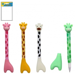 STYLO BILLE 16 CM GIRAFE