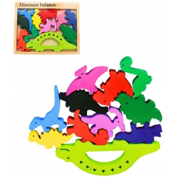 BOIS PUZZLE BALANCE DINOSAURE