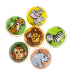 BALLE REBONDISSANTE ANIMAUX...