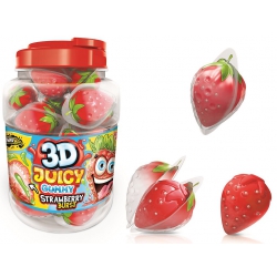 3D JUICY GUMMY STRAWBERRY...