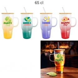 MUG MIAMI VERRE WORDING 650 ML