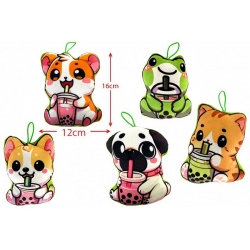 PELUCHE ANIMAL BUBBLE TEA...