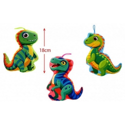 PELUCHE DINOSAURE 18 CM 3...