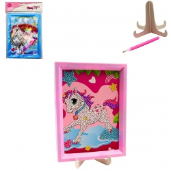 LICORNE A PEINDRE AVEC DIAMANT