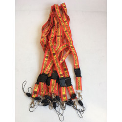 TOUR DE COU PORTE-CLE ESPAGNE