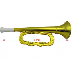 TROMPETTE DOREE 30 CM