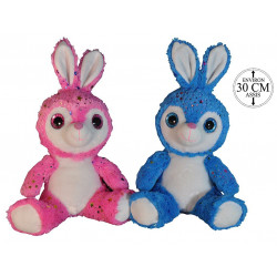 PELUCHE LAPIN ETOILES...