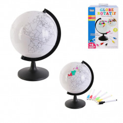 GLOBE ROTATIF 22 CM A...