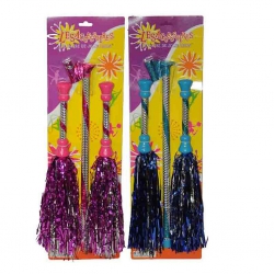 BATONS AVEC POMPONS MAJORETTE