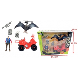 COFFRET DINOSAURE AVEC QUAD...
